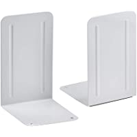 Los mejores  - Acrimet Premium Sujetalibros de Metal Resistente (Color Blanco) (Paquete de 1 par)